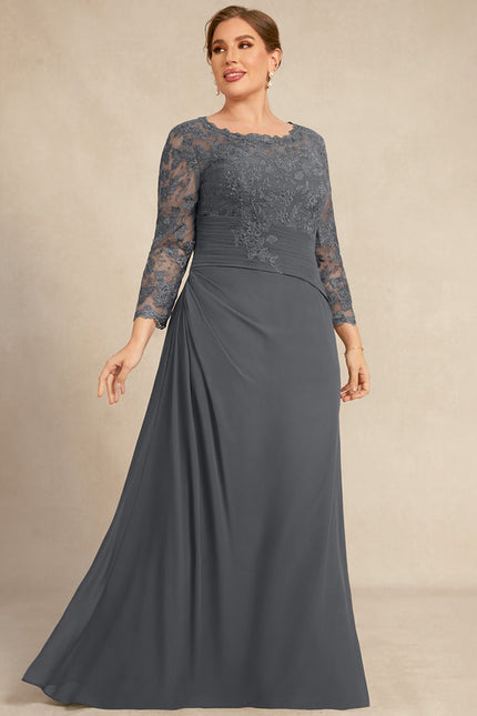 Robe Cérémonie Gris Élégant - gallery 4