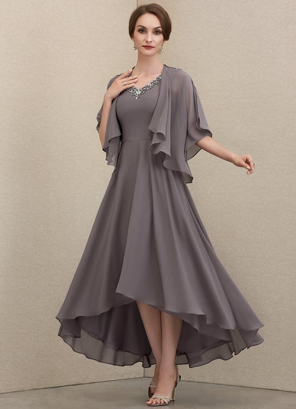 Robe Cérémonie Chiffon Sophistiquée