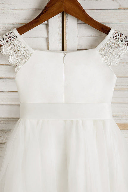 Robe Cérémonie Satin Tulle Chic - gallery 9