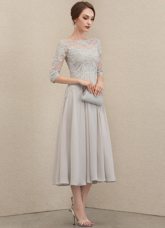 Robe Cérémonie Élégance Argentée