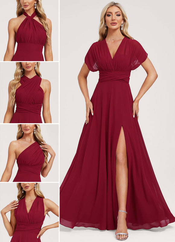 Robe Ceremonie Decollete
