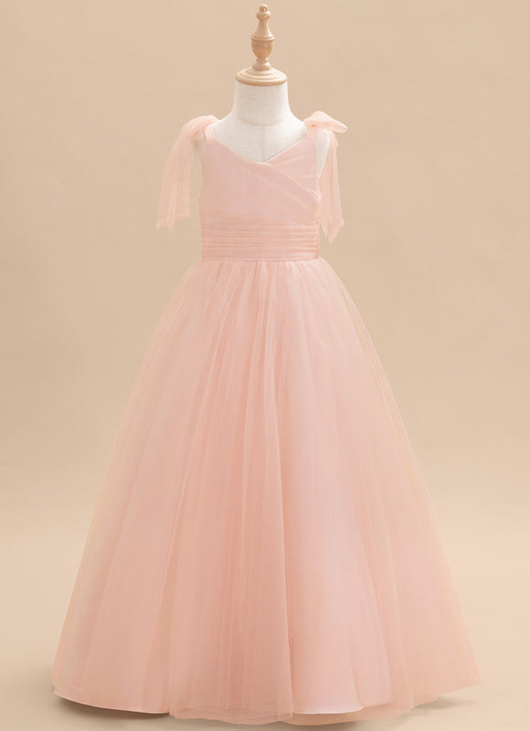 Robe Cérémonie Tulle Enfant - gallery 1