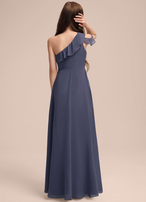 Robe Cérémonie Flottante Marine - gallery 4