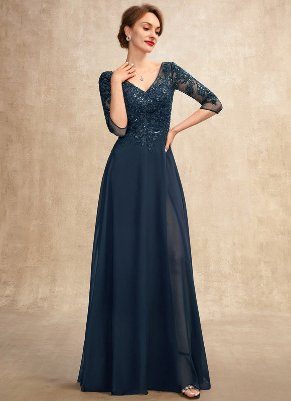 Robe Cérémonie Longue Bleu Royal - gallery 1