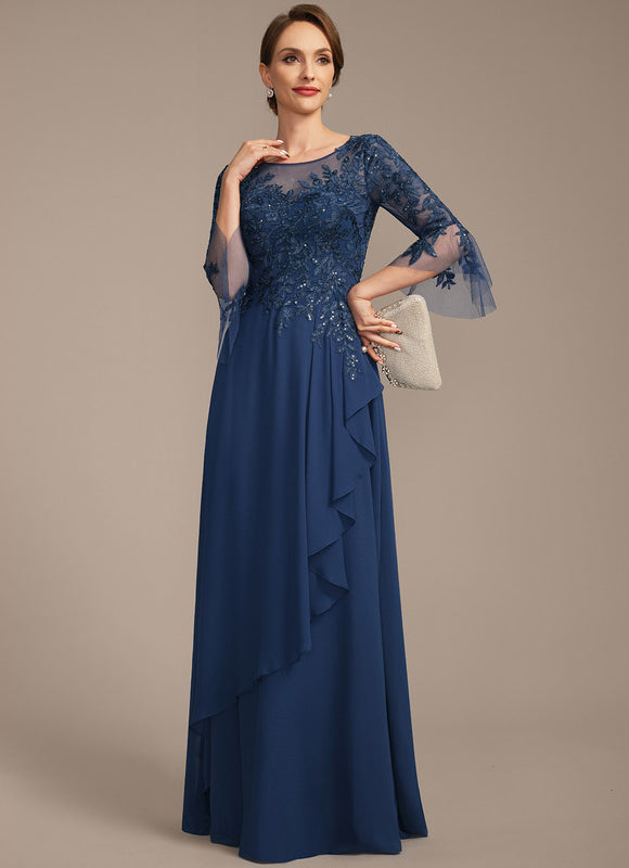 Robe Cérémonie Fluide Dentelle - gallery 2