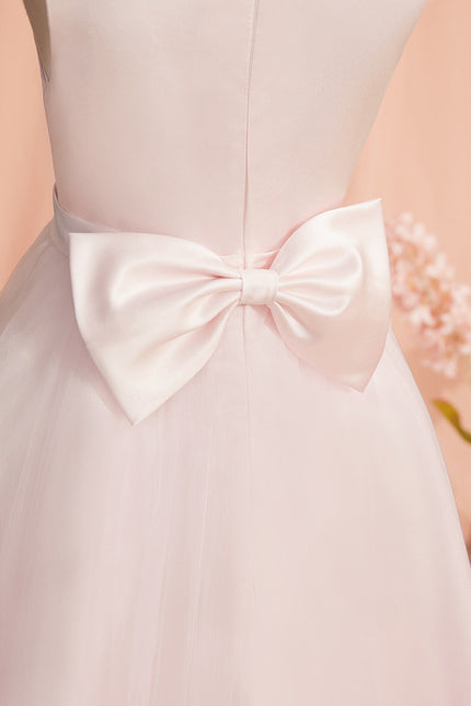 Robe Cérémonie Satinée Écrue - gallery 5