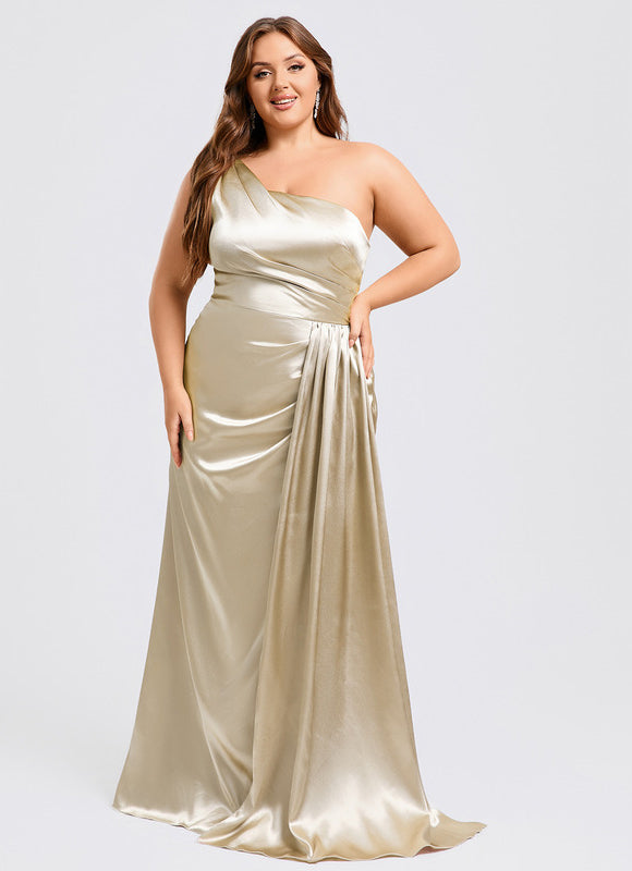 Robe Cérémonie Fluide Satinée - gallery 7