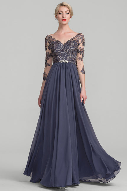 Robe Cérémonie Dentelle Nuit