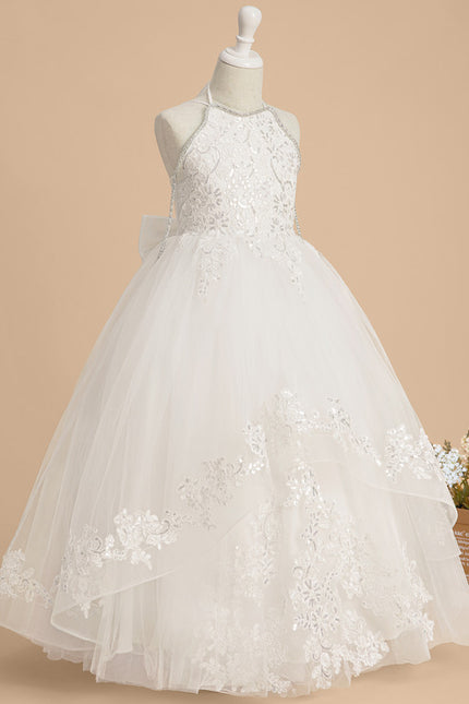Robe Cérémonie De Fête Éthérée - gallery 2