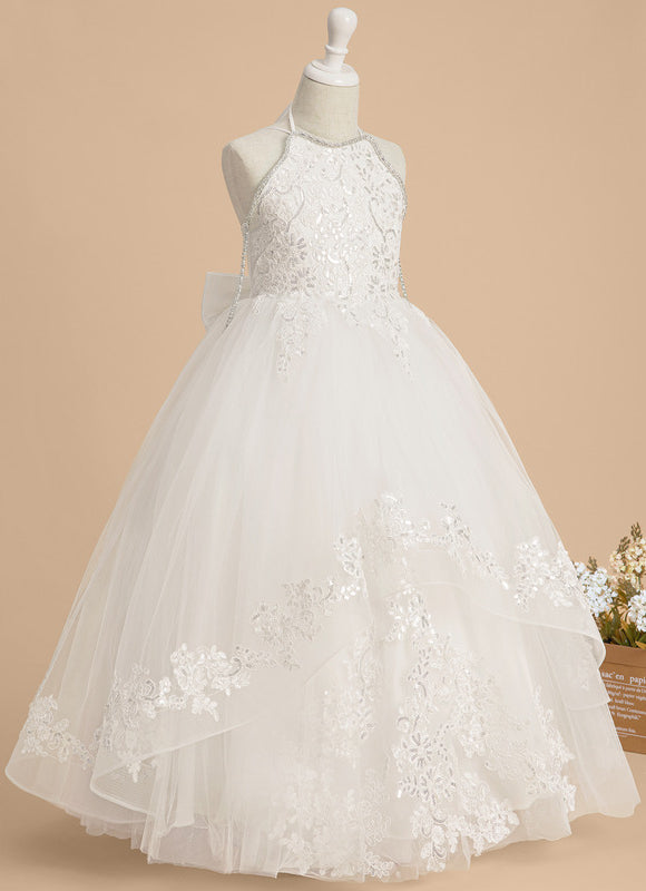 Robe Cérémonie De Fête Éthérée - gallery 2
