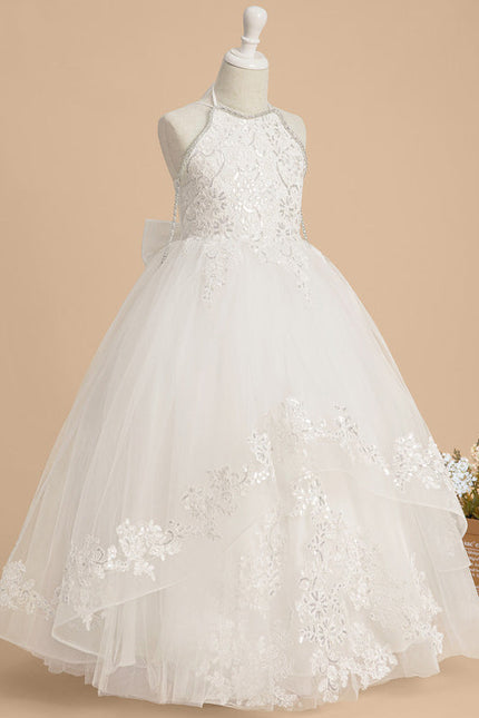 Robe Cérémonie De Fête Éthérée - gallery 2
