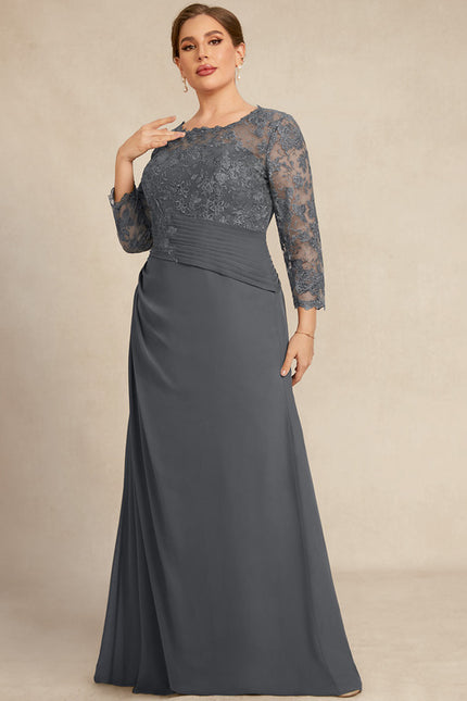 Robe Cérémonie Gris Élégant - gallery 5