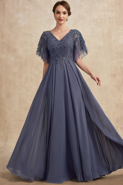 Robe Cérémonie Vaporeuse Étoilée