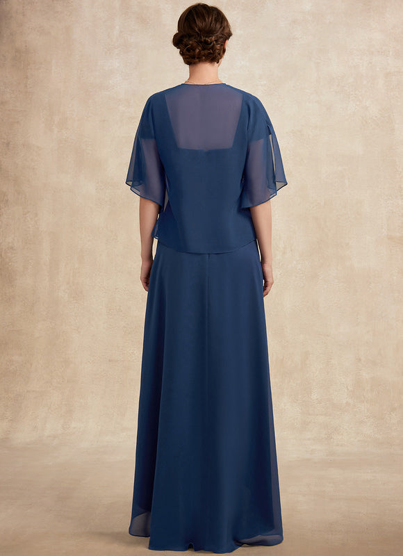 Robe Cérémonie Ajourée Marine - gallery 4