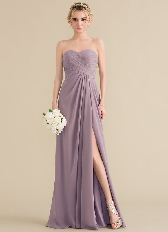 Robe Cérémonie Violet Flottant - gallery 1