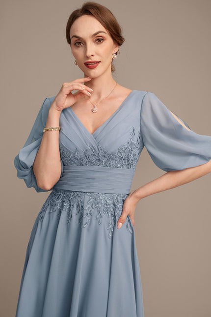 Robe Ceremonie Bleu Femme - gallery 1