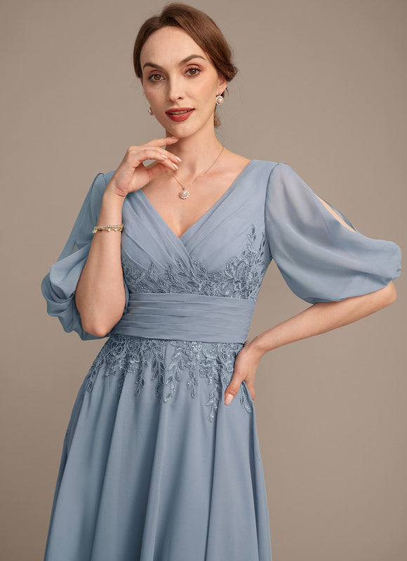 Robe Ceremonie Bleu Femme - gallery 1