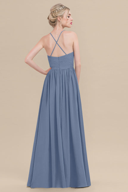 Robe Cérémonie Violet Flottant - gallery 1