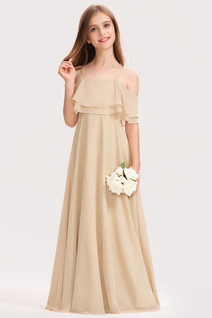 Robe Cérémonie Longue Écrue