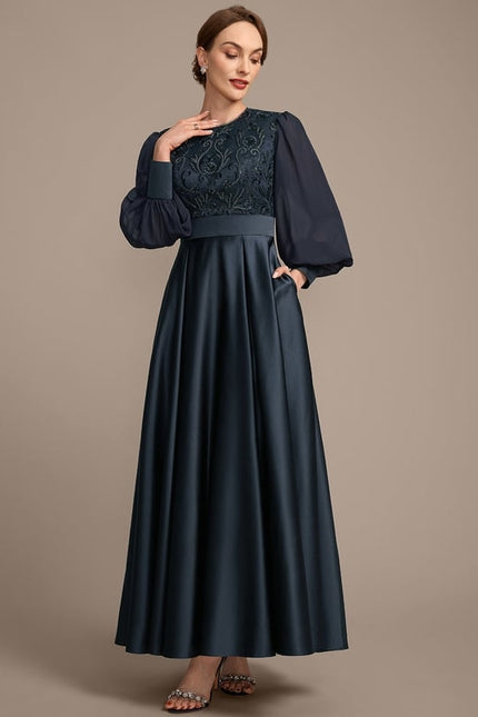 Robe Cérémonie Élégance Sombre - gallery 4
