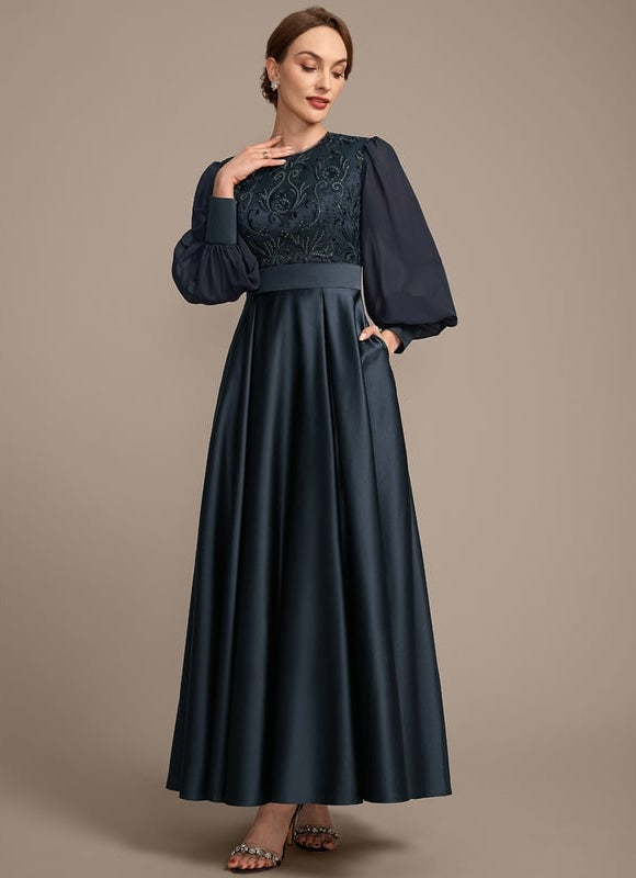 Robe Cérémonie Élégance Sombre - gallery 4