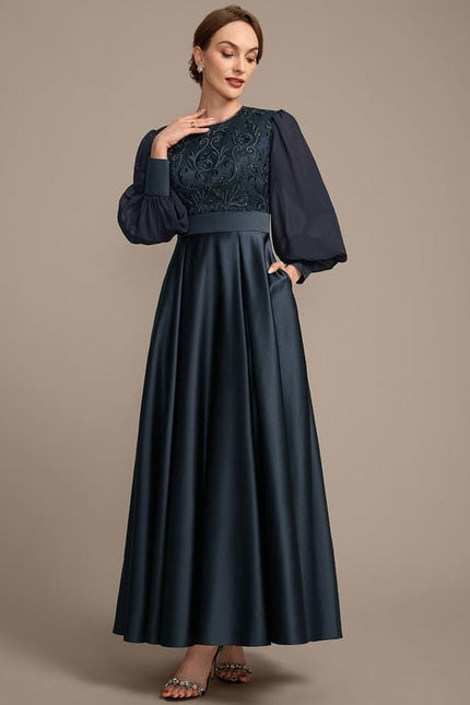 Robe Cérémonie Élégance Sombre - gallery 4