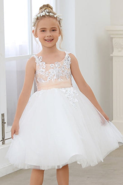 Robe Cérémonie Tulle Brodée