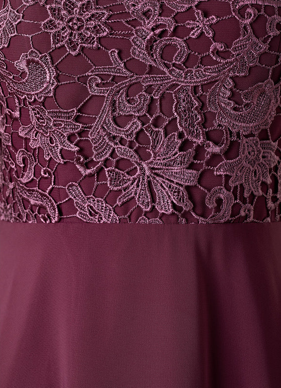 Robe Cérémonie Violet Élégant - gallery 2