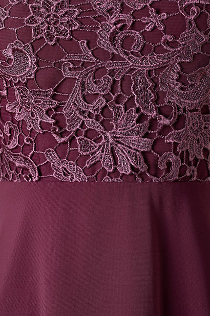Robe Cérémonie Violet Élégant - gallery 2