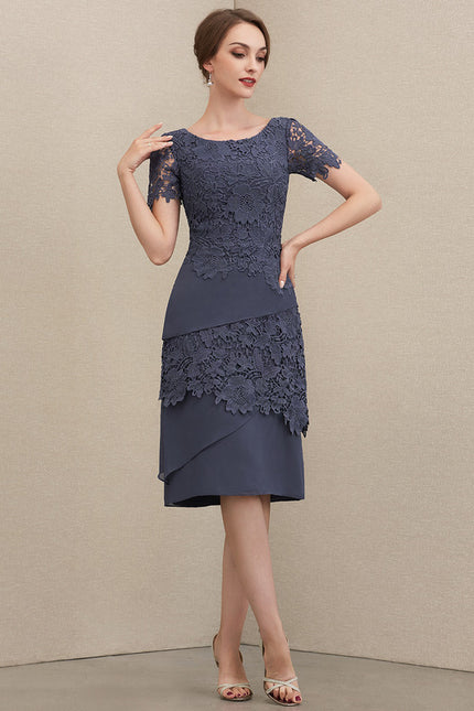Robe Cérémonie Dentelle Sombre - gallery 4