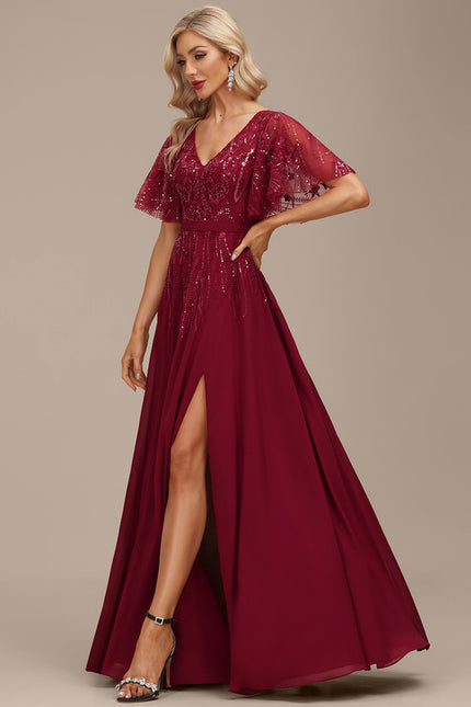 Robe Cérémonie Longue Bleu Royal - gallery 2