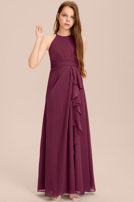 Robe Cérémonie Longue Froncée - gallery 7