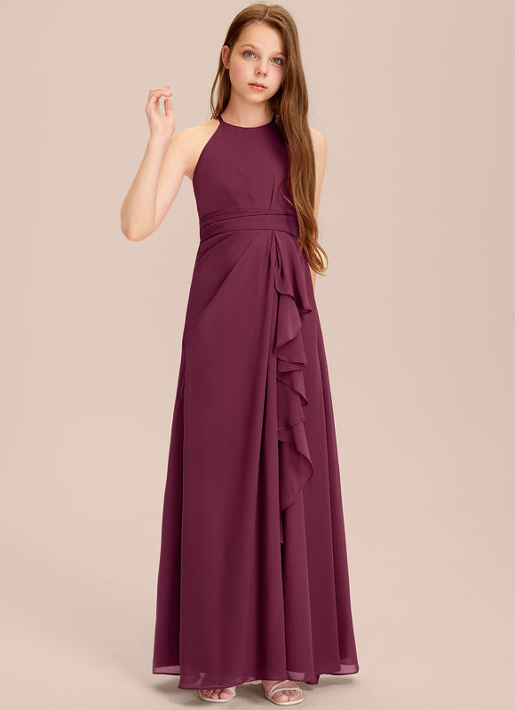 Robe Cérémonie Longue Froncée - gallery 7