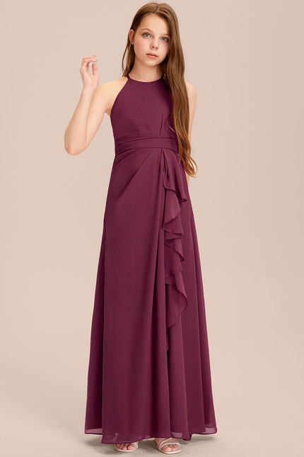 Robe Cérémonie Longue Froncée - gallery 7