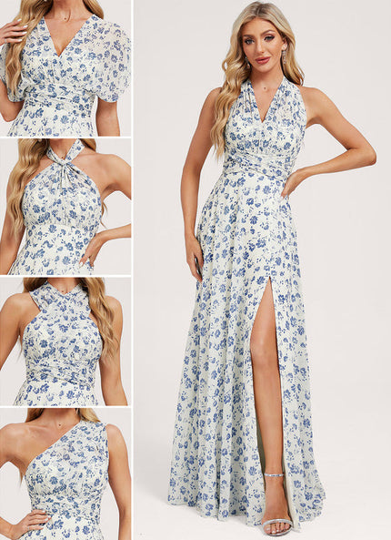 Robe Ceremonie Decollete