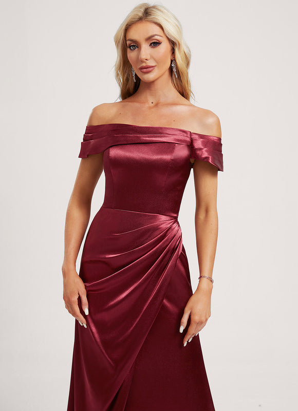 Robe Cérémonie Satin Cuivrée - gallery 3