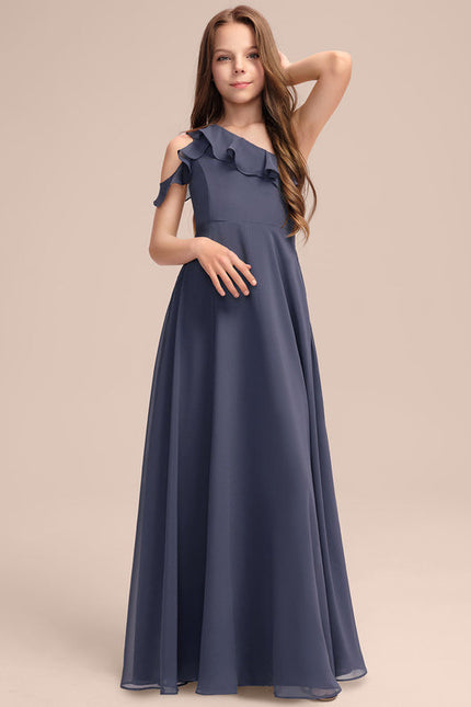 Robe Cérémonie Flottante Marine