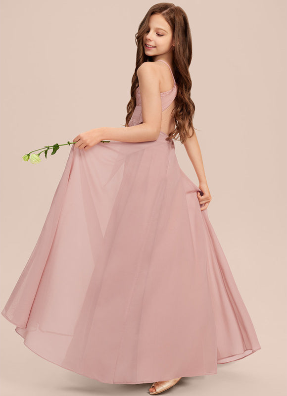 Robe Cérémonie Mousseline Jade - gallery 2