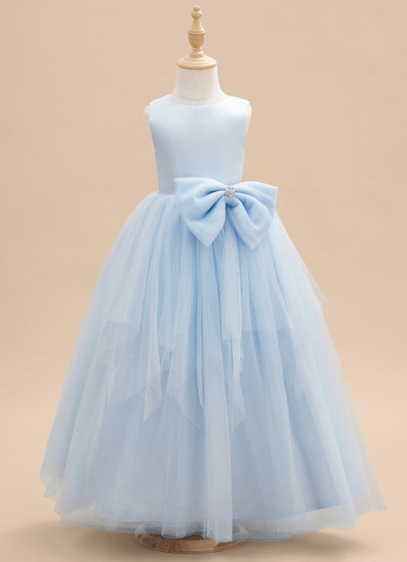 Robe Cérémonie Tulle Céleste