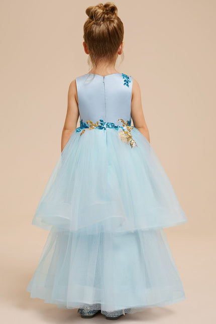 Robe Cérémonie Tulle Aqua - gallery 5