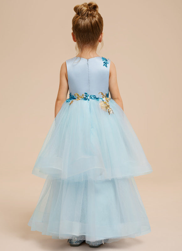 Robe Cérémonie Tulle Aqua - gallery 5