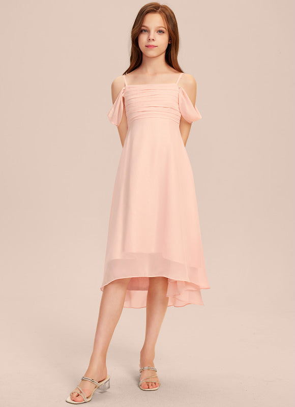 Robe Cérémonie Mousseline Vert Tendre - gallery 8