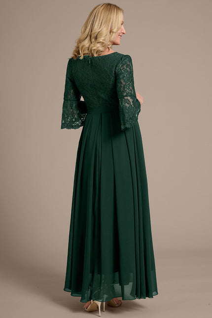 Robe Cérémonie Émeraude Fluide - gallery 6