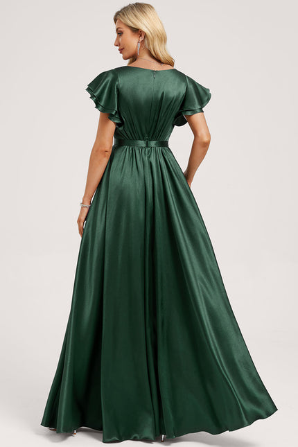 Robe Cérémonie Demoiselle Dhonneur Émeraude - gallery 4