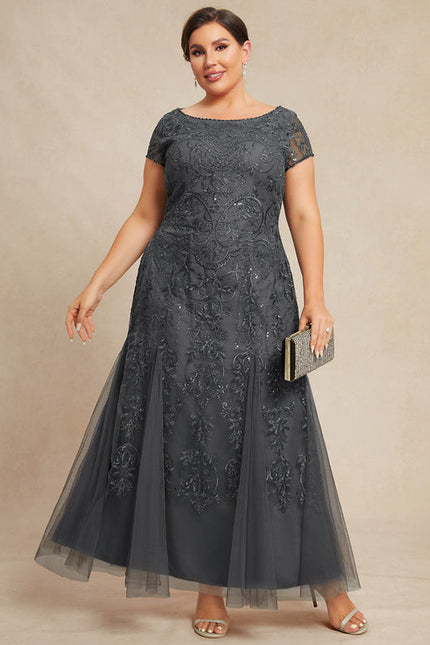 Robe Cérémonie Élégante Argentée - gallery 7