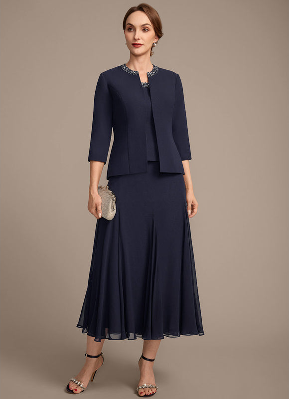 Robe Cérémonie Ensemble Chic Marine - gallery 3