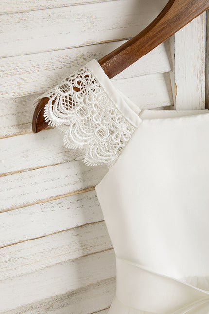 Robe Cérémonie Satin Tulle Chic - gallery 7