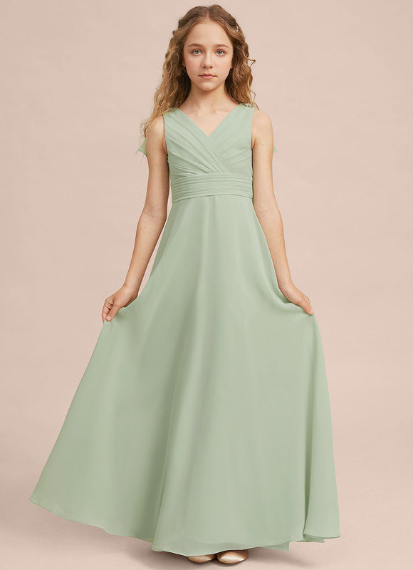 Robe Cérémonie Longue Vert Deau - gallery 6