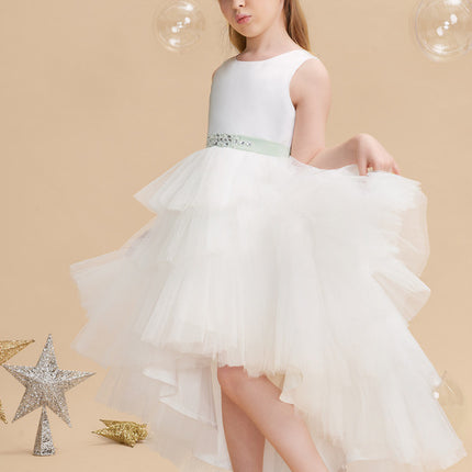Robe Cérémonie Tulle Éclatante