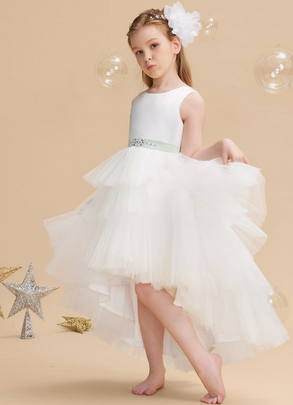 Robe Cérémonie Tulle Éclatante